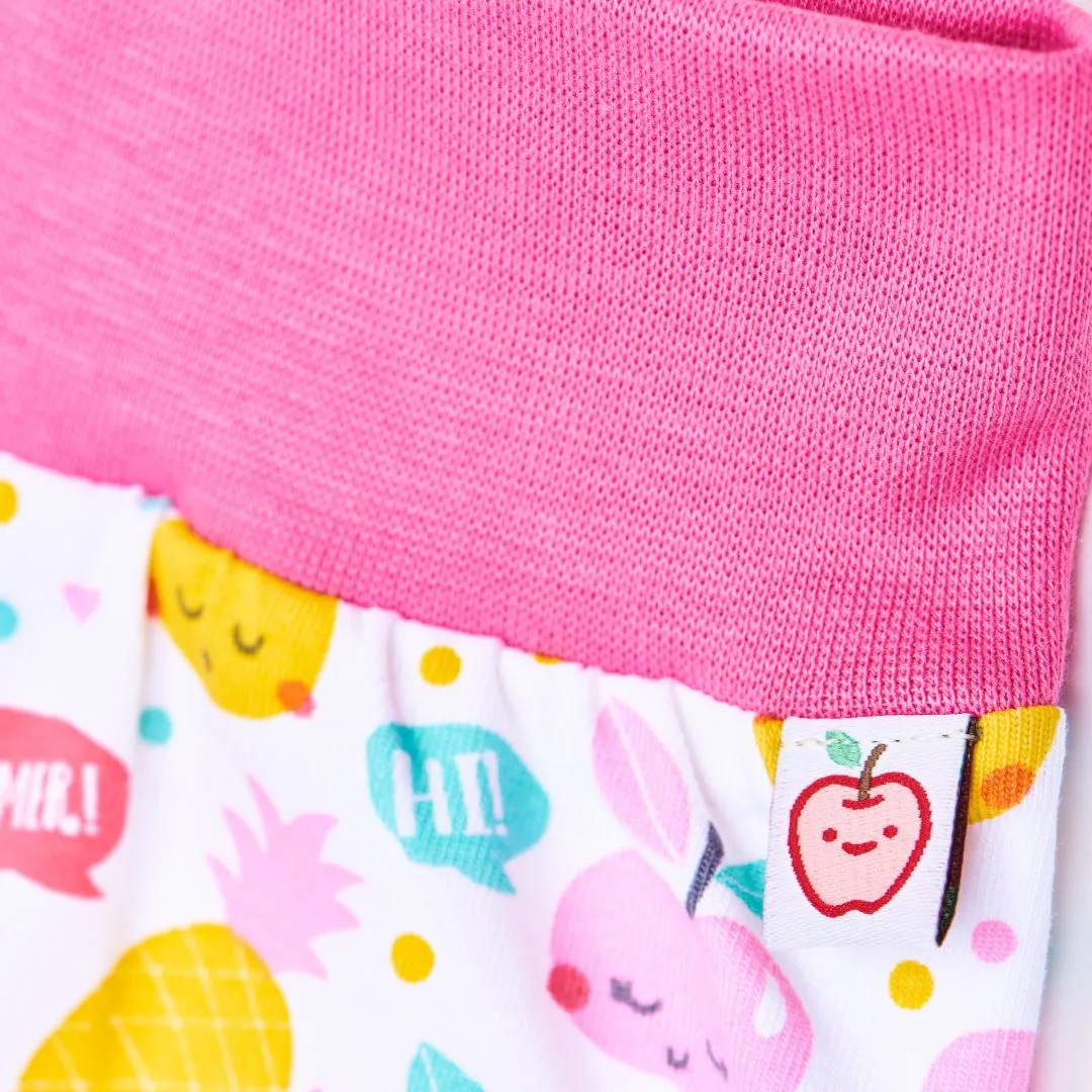 Organic pumpshorts "Yummy" made from 95% organic cotton and 5% elastane