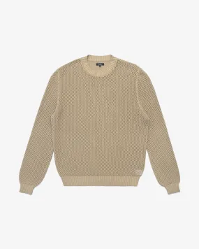 Pigment Dyed Fishnet Sweater