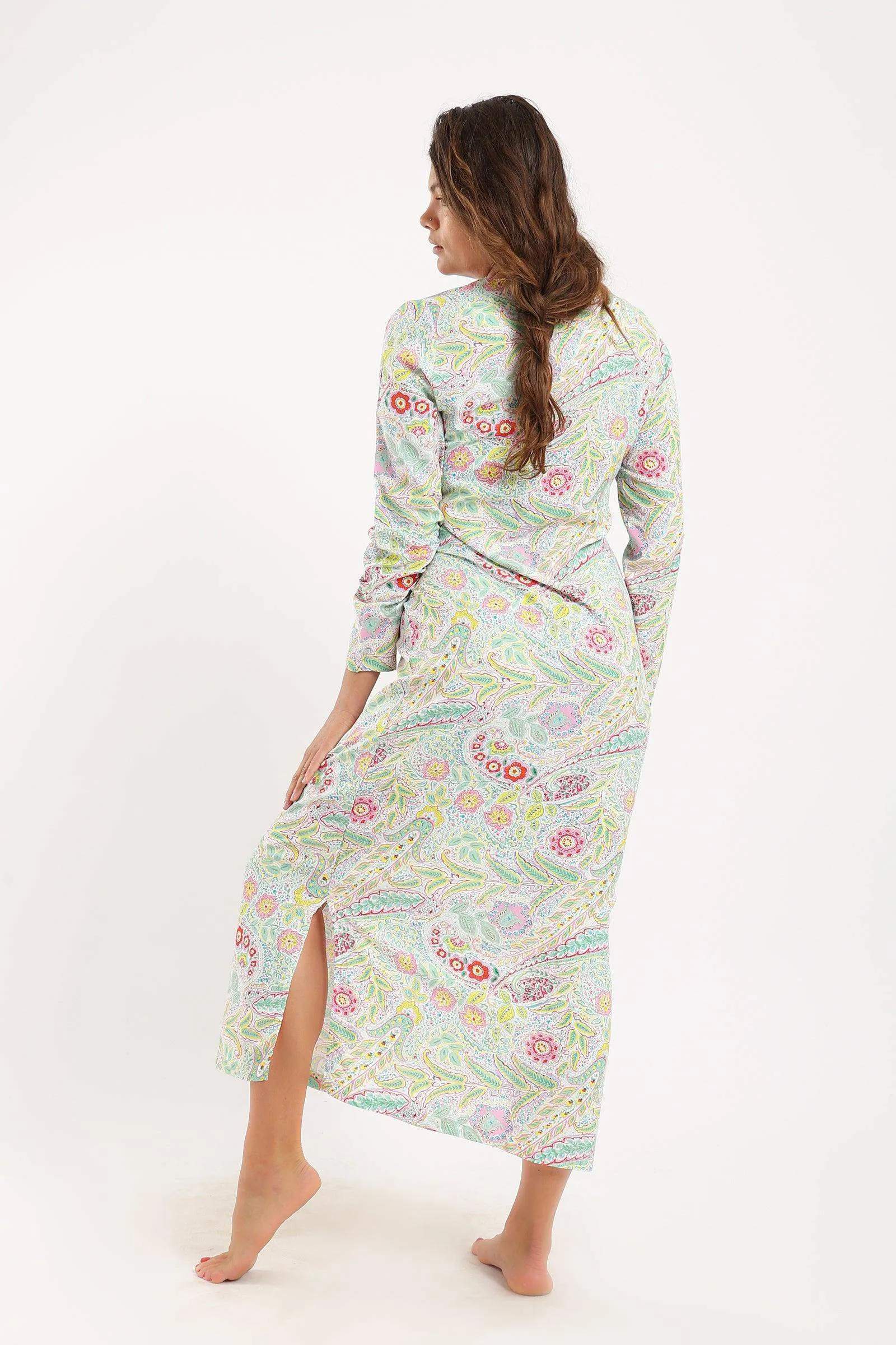 Printed Multicolor Nightgown