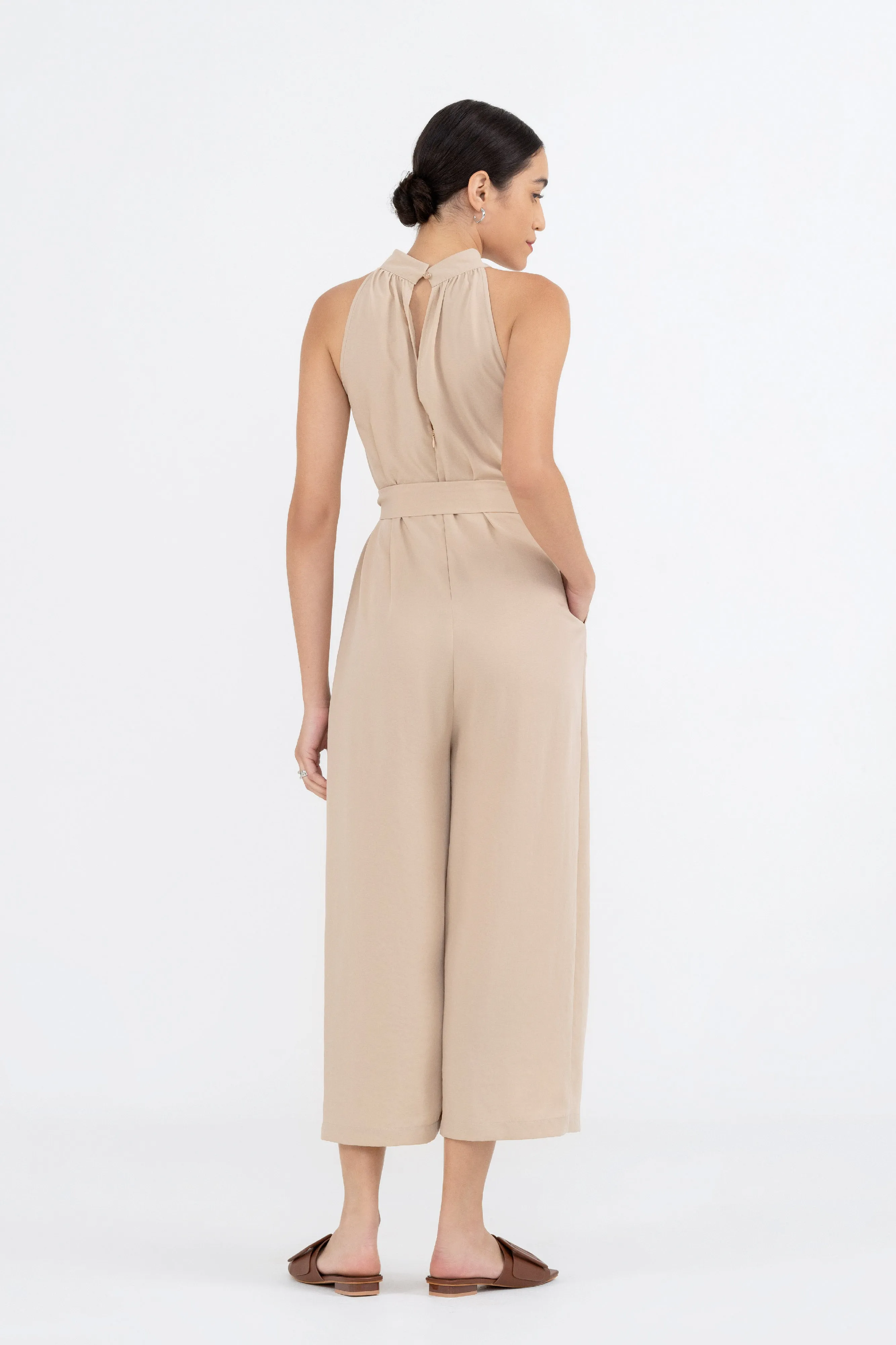 Priya Halter Neck Jumpsuit