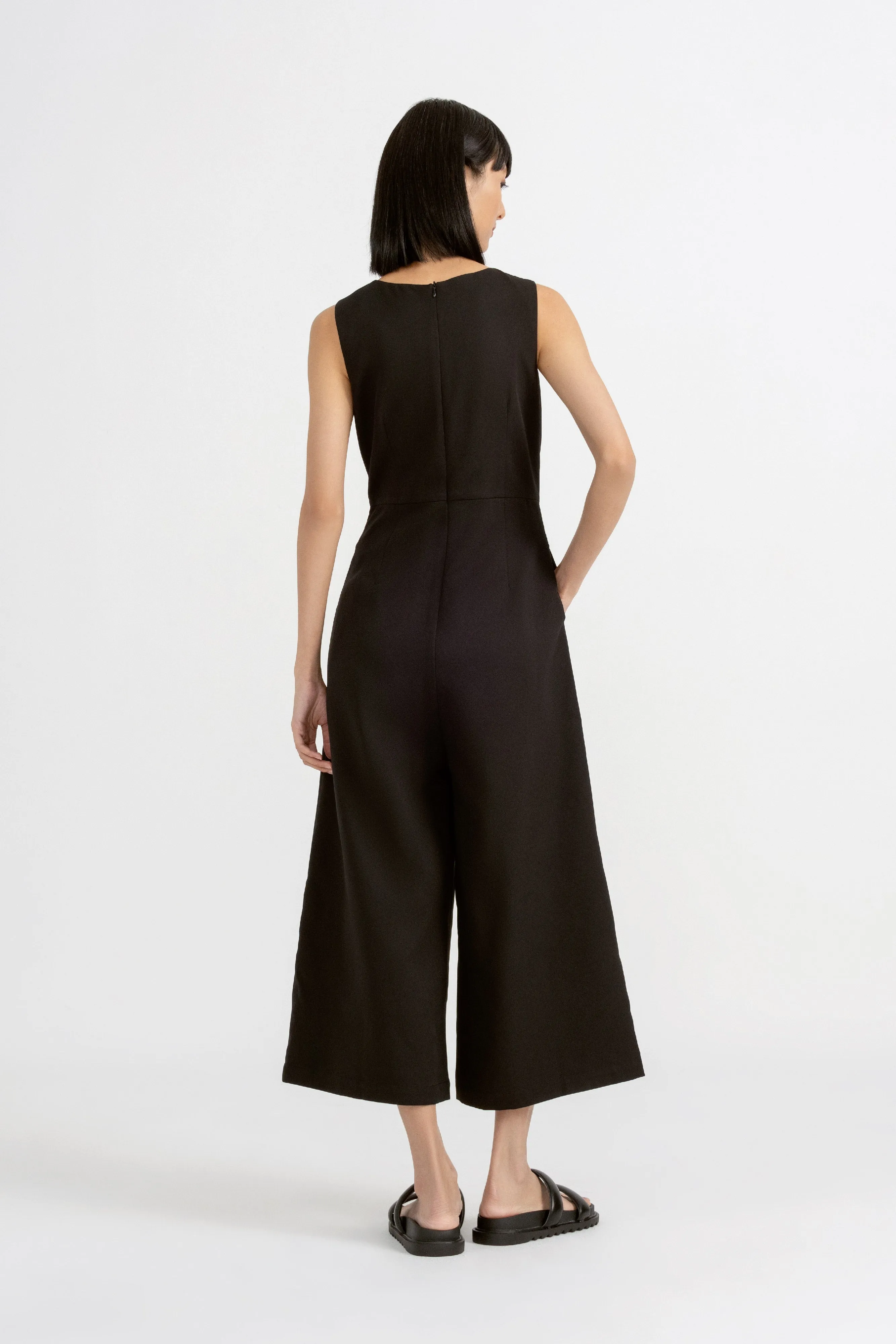 [Restocked] Gaelle Wrap Front Jumpsuit