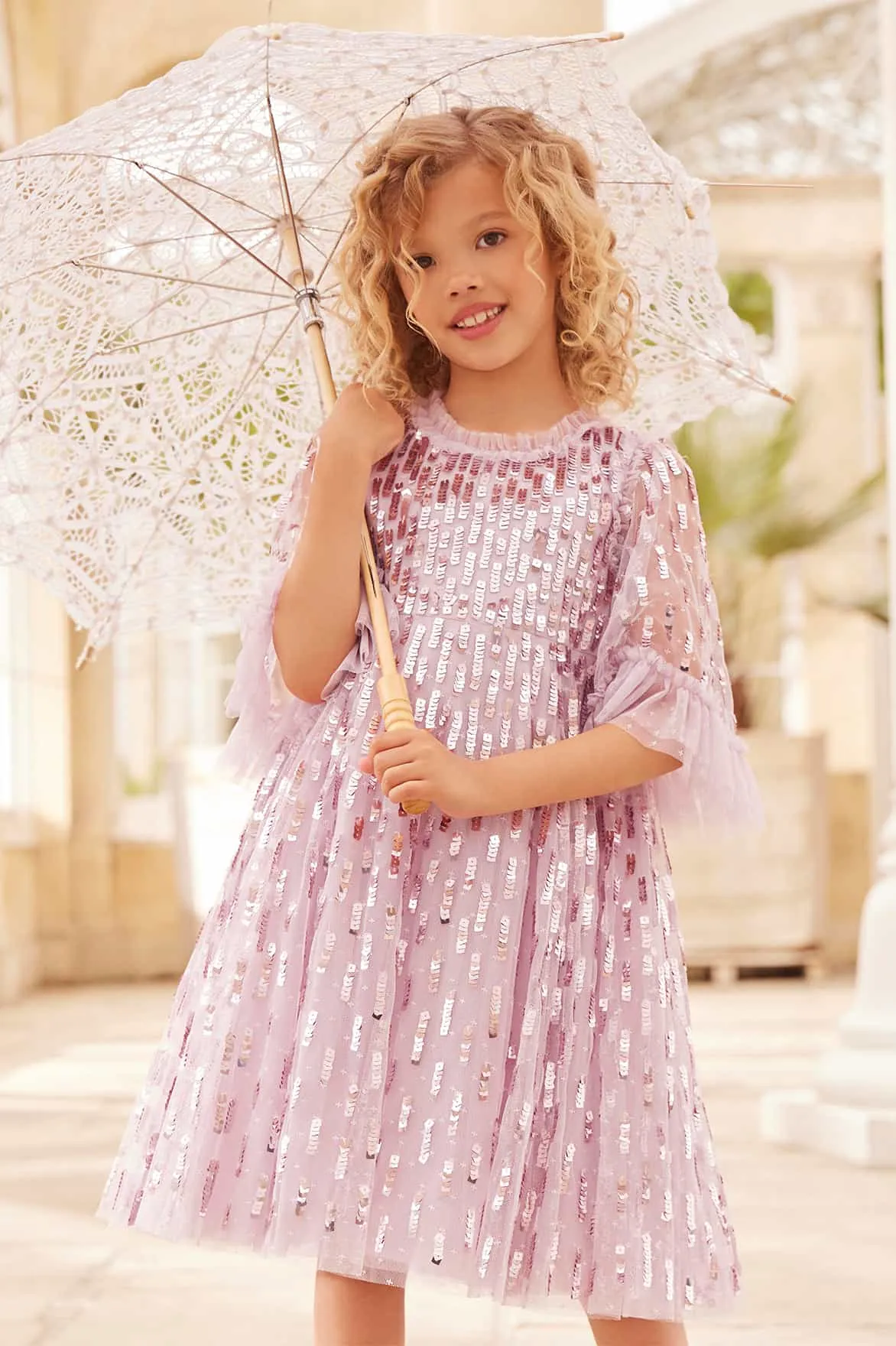 Sequin Dash Kids Dress