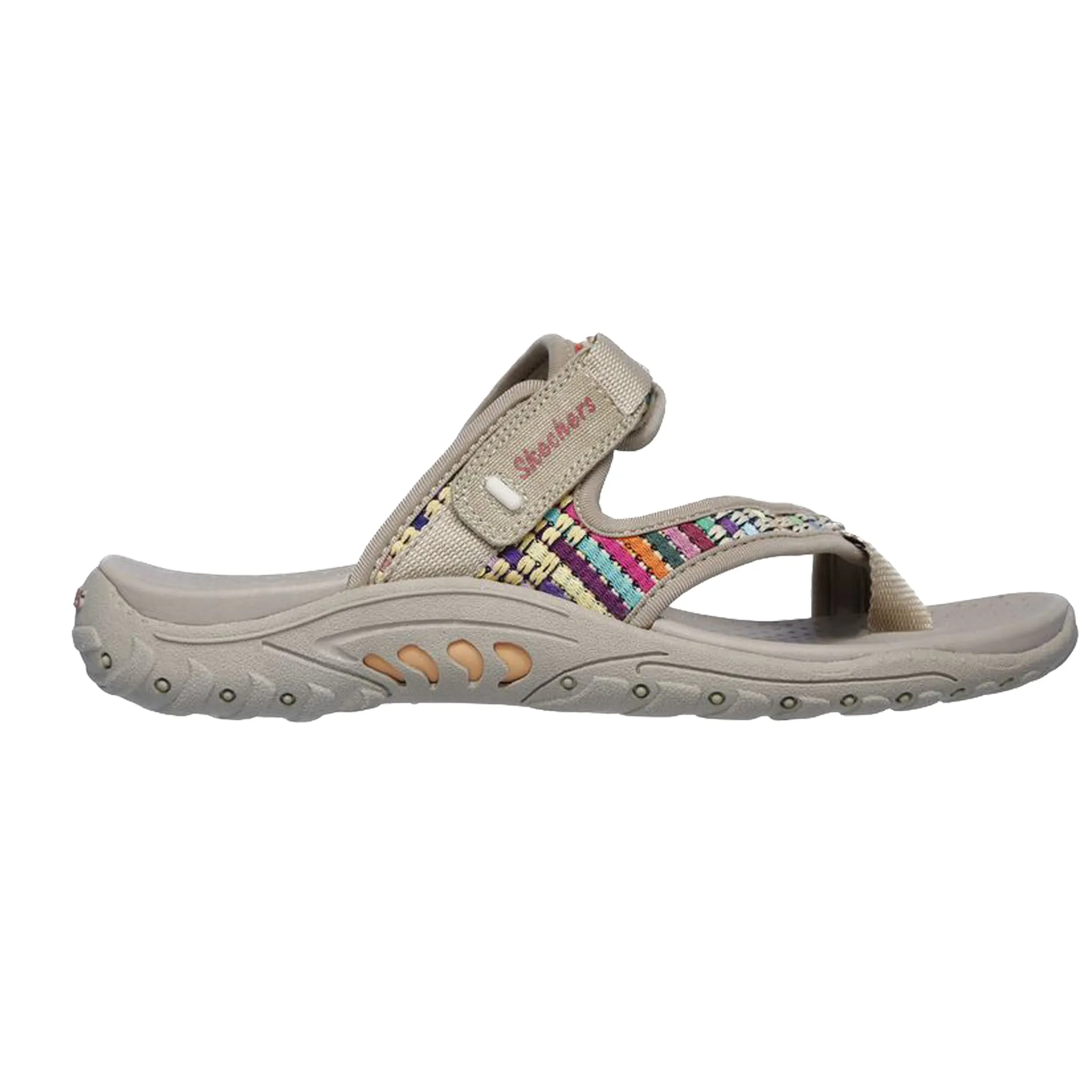 Skechers Women's 41124 Reggae Mad Swag Vegan Adjustable Sandals