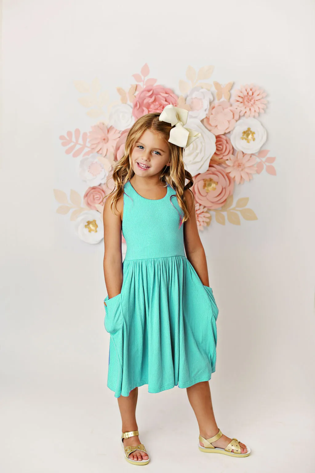 Swoon Baby Clothing Bamboo Jade Pocket Dress