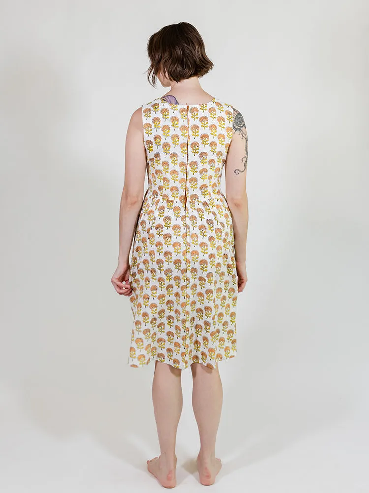 Sydney Sleeveless Dress - Marigold