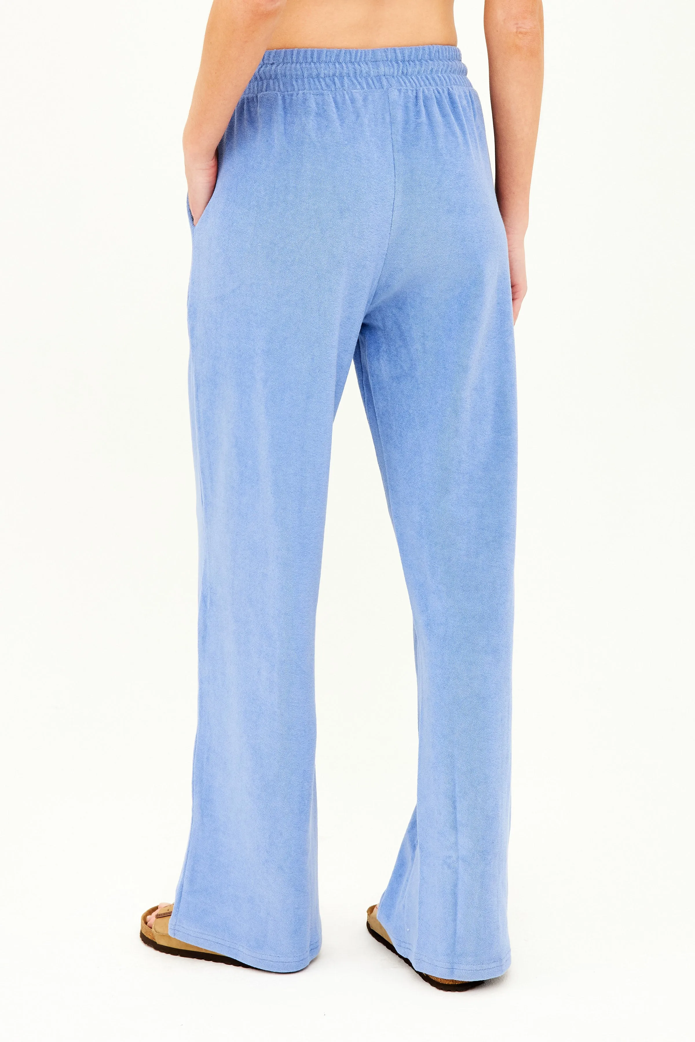 Terry Resort Pant - Topside Blue