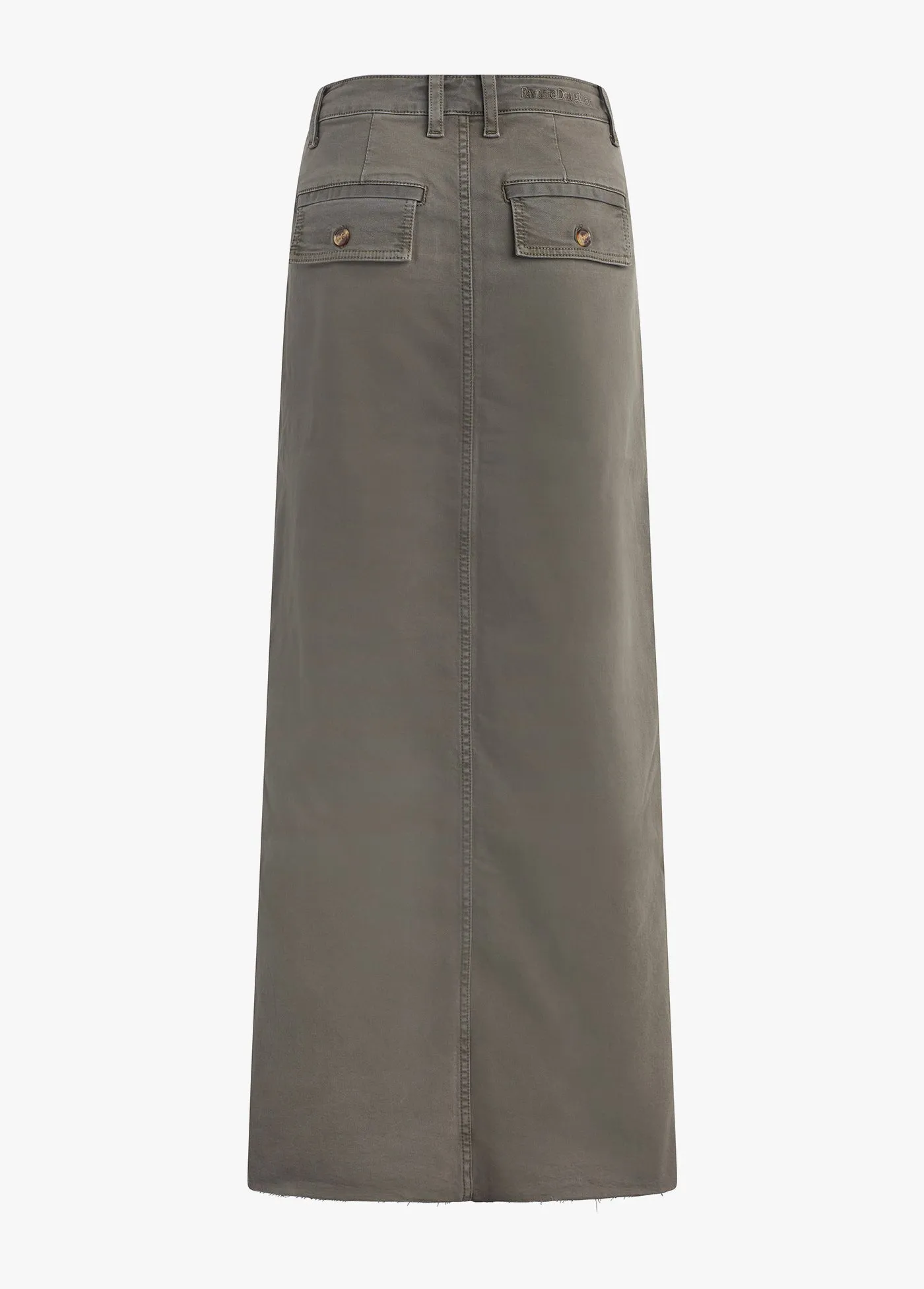 THE SADIE UTILITY MAXI SKIRT