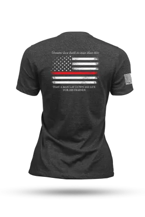 Thin Red Line - Women's T-Shirt